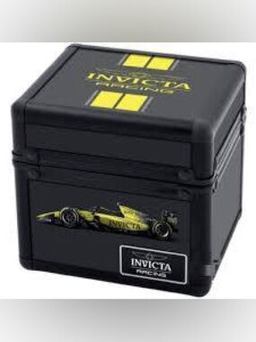 Invicta Racing 1-Slot Watch Box (model IPM645-BLK)